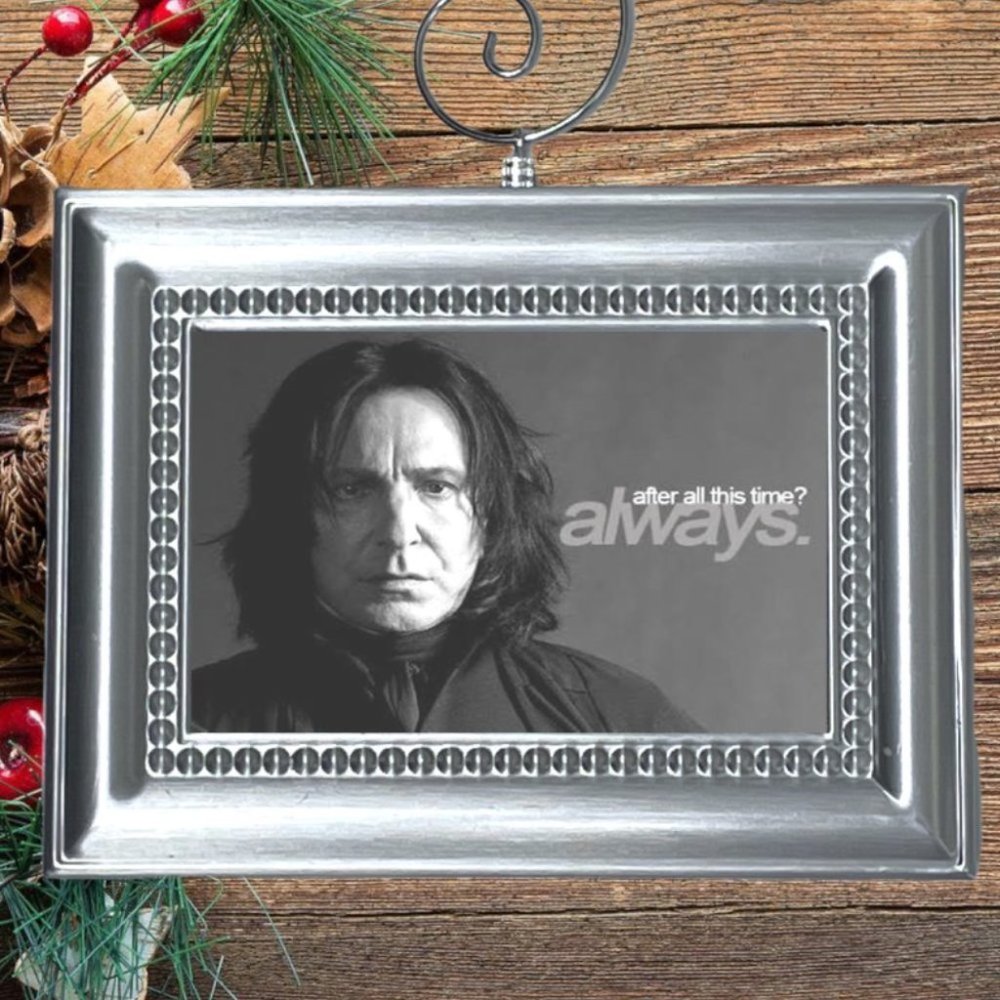 Harry Potter Severus Snape After All This Time Always Christmas Tree Ornament‎